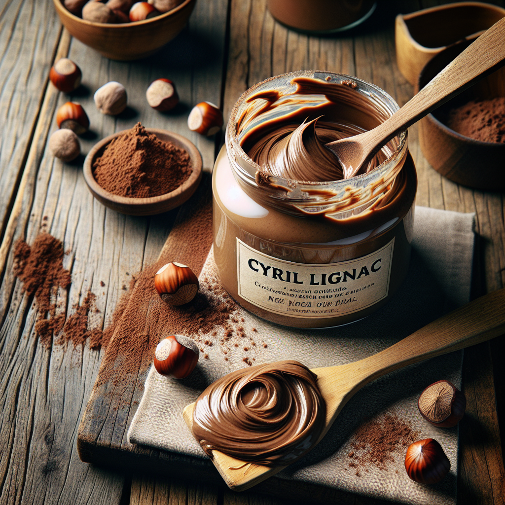 Recette pâte à tartiner Cyril Lignac : chocolat et noisettes