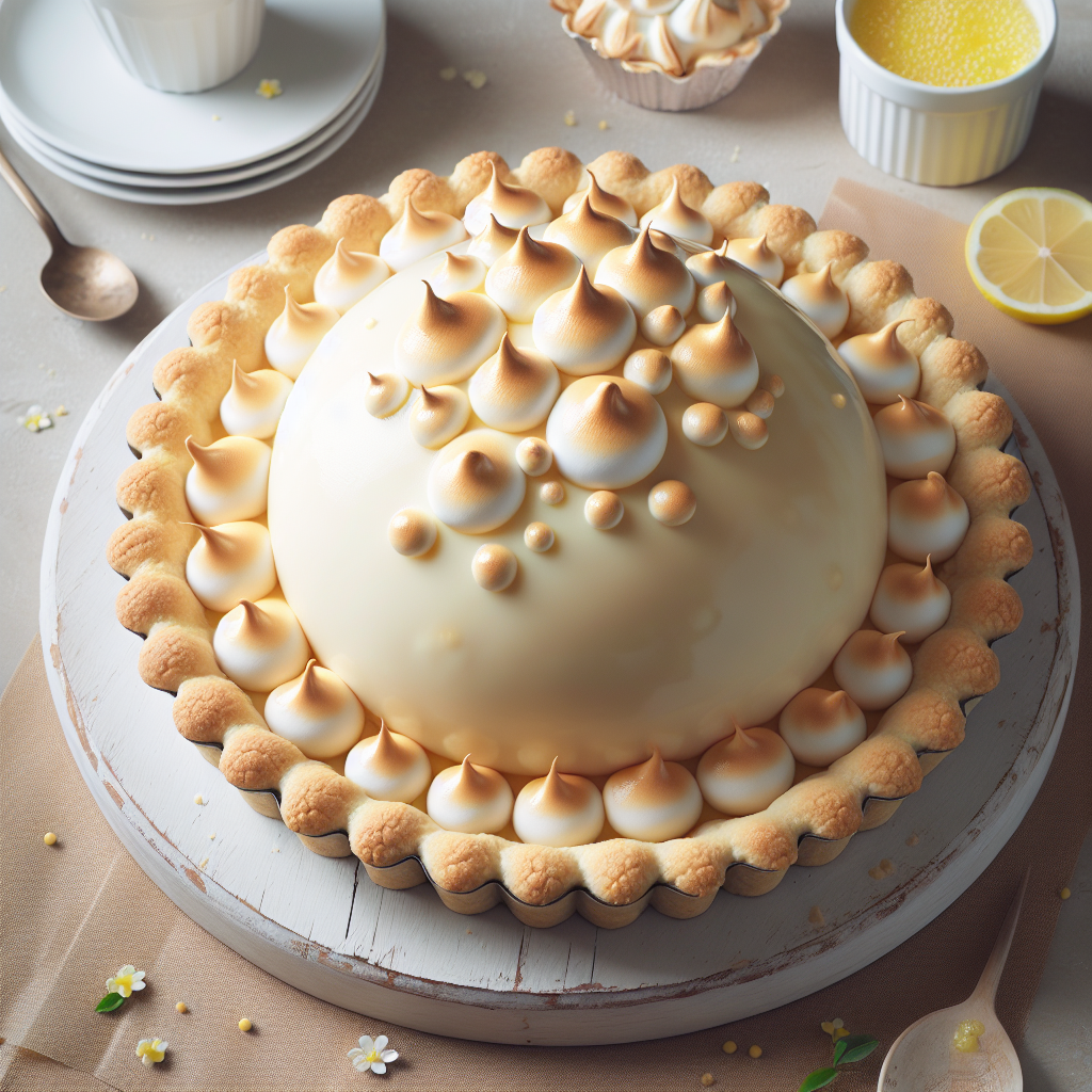 Tarte citron meringuée enceinte ? - crédits 123rf.com