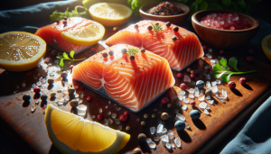 accompagnement pavés de saumon