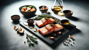 accompagnement pavés de saumon