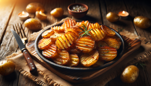 accompagnement pierrade pomme de terre