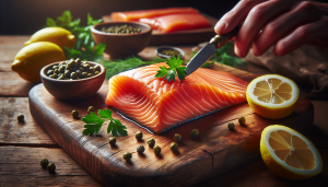 avec quoi servir du saumon fumé