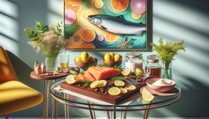 avec quoi servir du saumon fumé