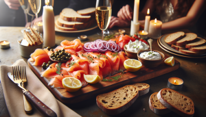 avec quoi servir du saumon fumé