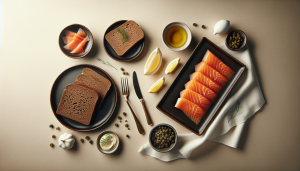 avec quoi servir du saumon fumé