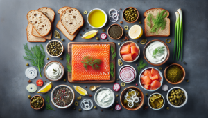 avec quoi servir du saumon gravlax