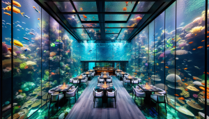 avis sur pacific restaurant sous marin