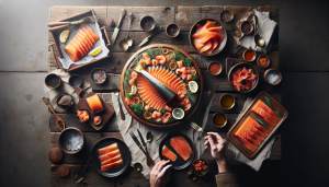 comment servir du saumon fumé