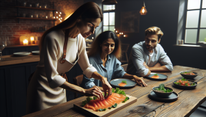 comment servir du saumon fumé