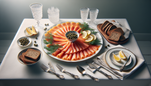 comment servir du saumon fumé