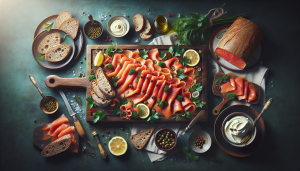 comment servir du saumon fumé