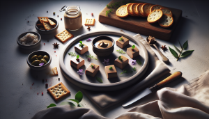 comment servir le foie gras à l'apéritif