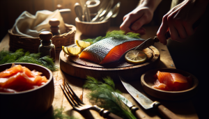 comment servir le saumon fumé