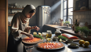 comment servir le saumon fumé