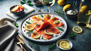 comment servir le saumon fumé