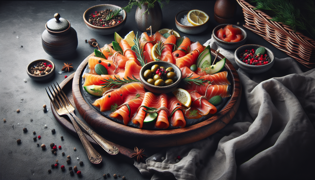 comment servir le saumon fumé à lapéritif