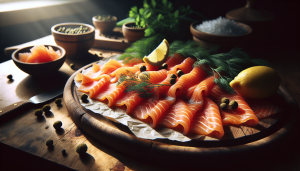 comment servir le saumon fumé à lapéritif
