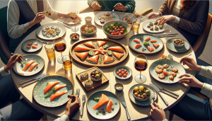 comment servir le saumon fumé à l'apéritif