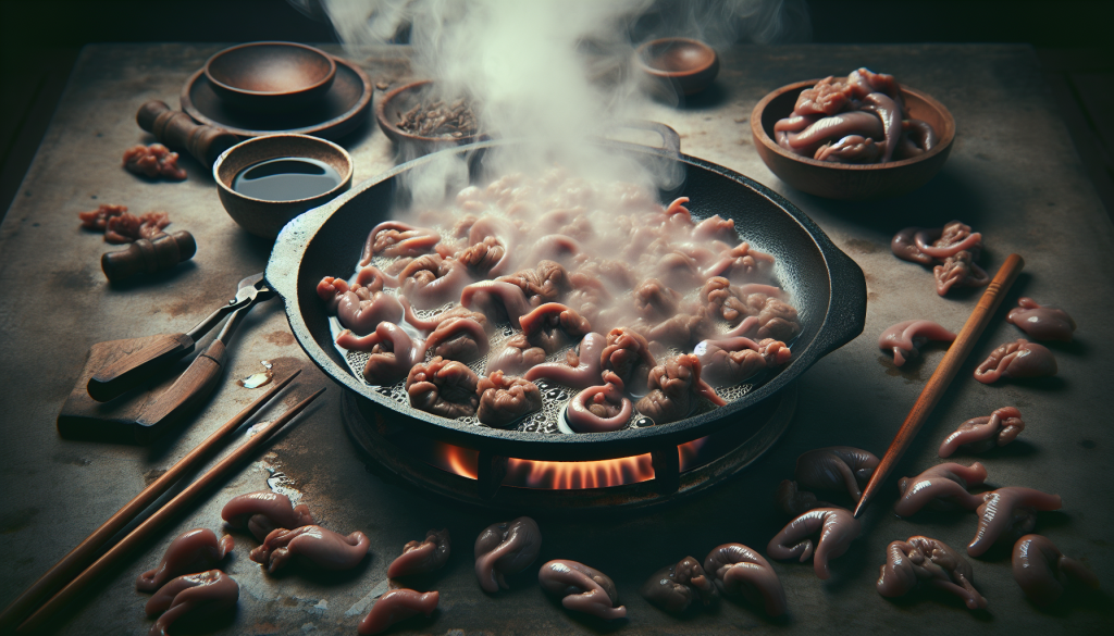 cuisson des gesiers de poulet