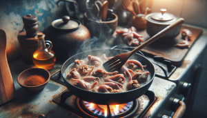 cuisson des gesiers de poulet