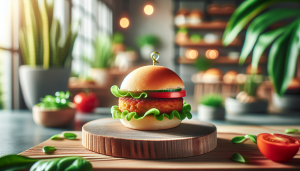 mini burger apéro sans viande