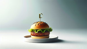 mini burger apéro sans viande