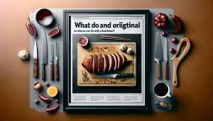 que faire avec magret de canard