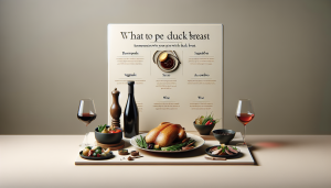 que servir avec du magret de canard