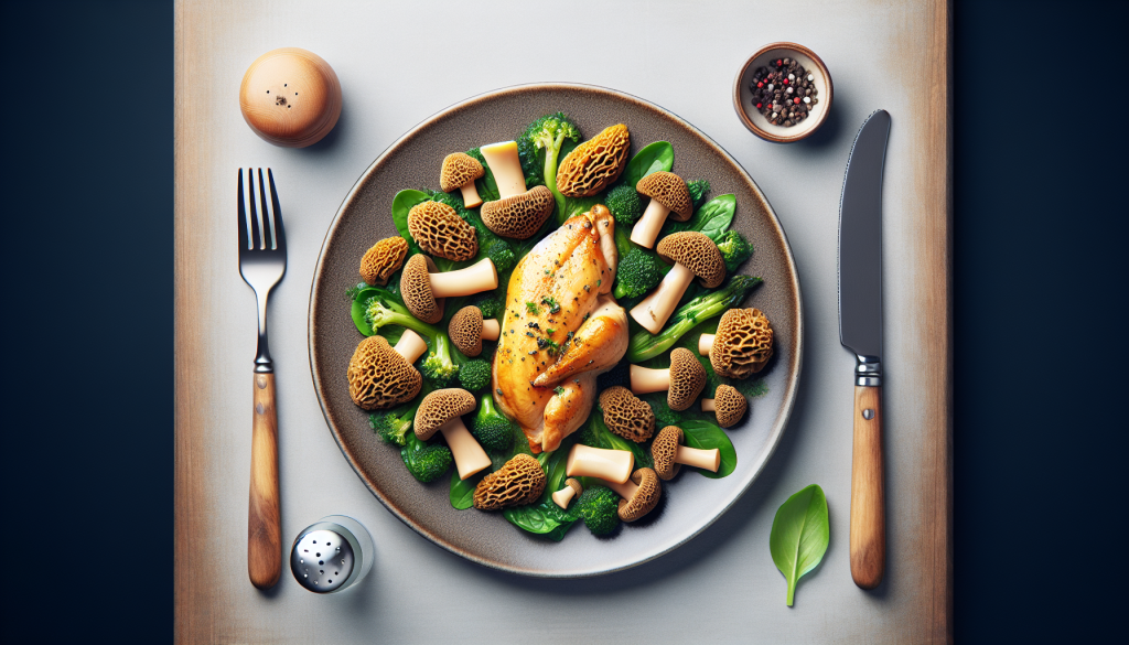 quel légume servir avec un poulet aux morilles