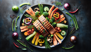 quel legumes avec saumon