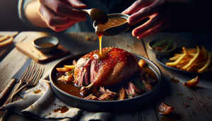 quelle sauce servir avec confit de canard