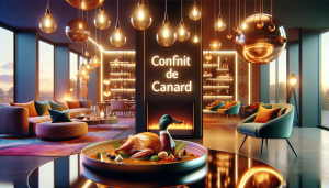 quelle sauce servir avec confit de canard