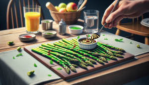 quelle sauce servir avec des asperges
