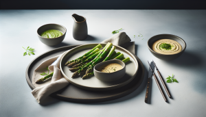 quelle sauce servir avec des asperges