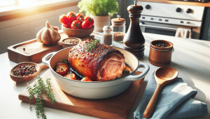 roti de sanglier en cocotte sans marinade - roti sanglier en cocotte