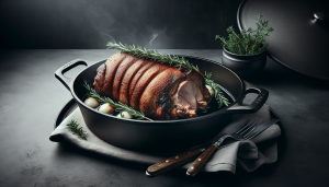 roti de sanglier en cocotte sans marinade - roti sanglier en cocotte