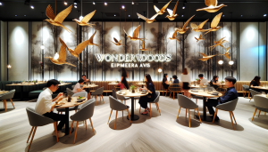 wonderwoods restaurant - ephemera avis
