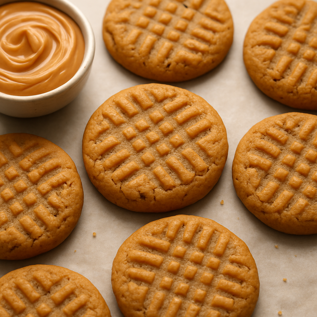 cookie beurre de cacahuète 3 ingrédients​