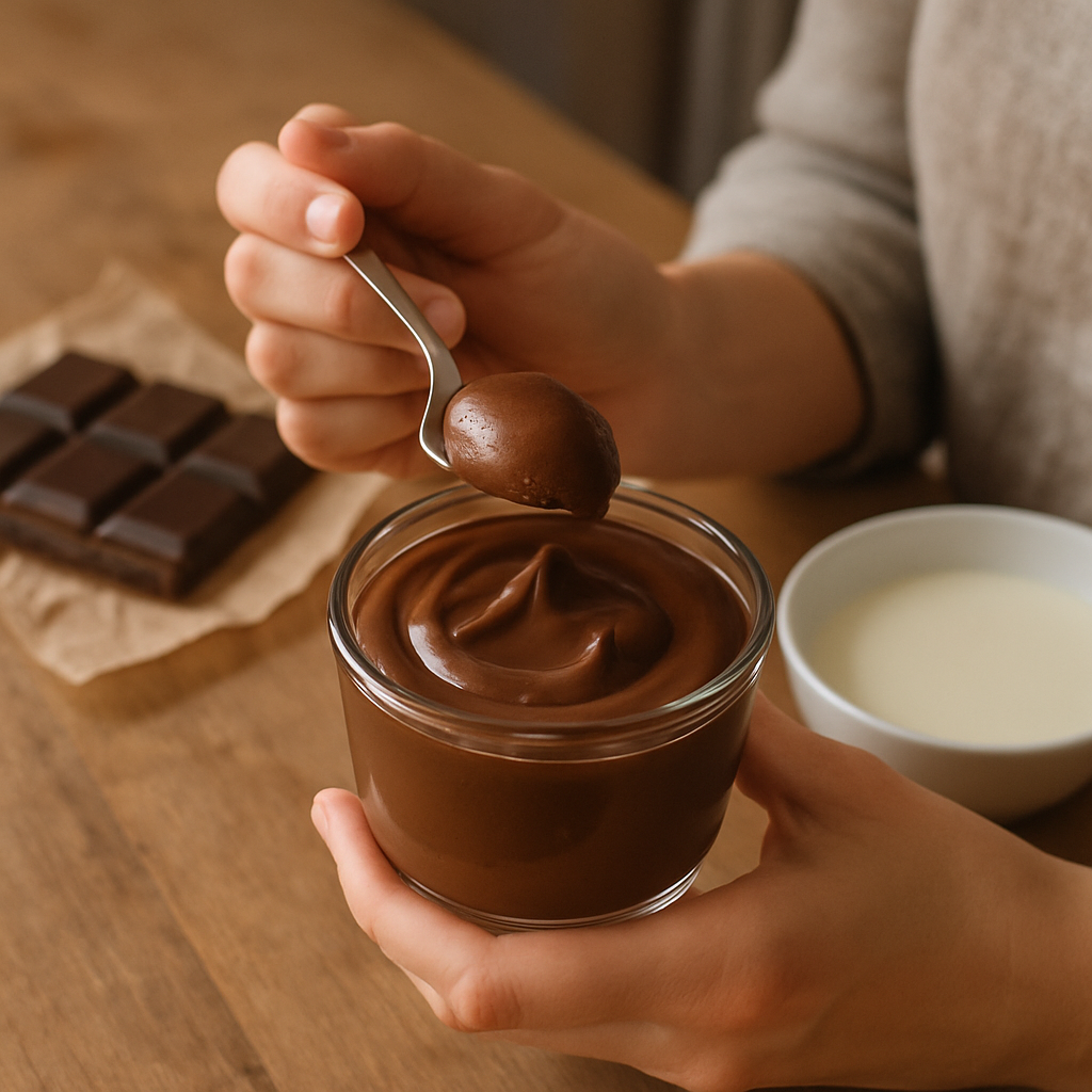 crème chocolat 2 ingrédients​