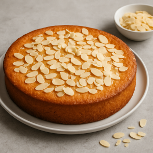 gâteau fondant aux amandes 4 ingrédients