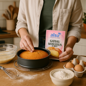 gâteau moelleux alsa ingrédient​