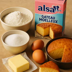 gâteau moelleux alsa ingrédient